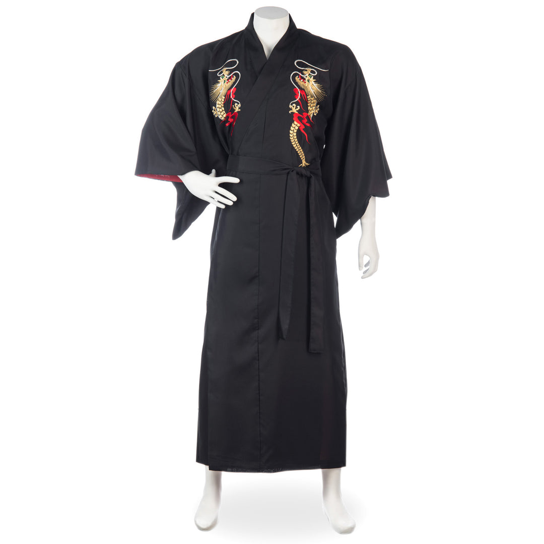 Dragon Embroided Long Kimono