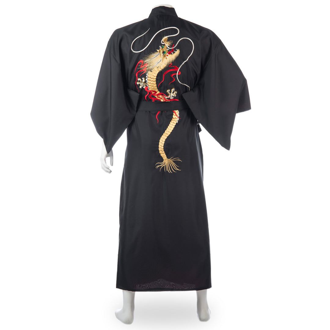 Dragon Embroided Long Kimono