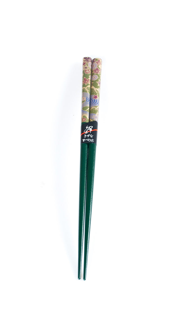 Green Flower Chopstick