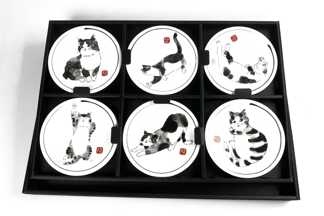 Manekineko Small Plate Set