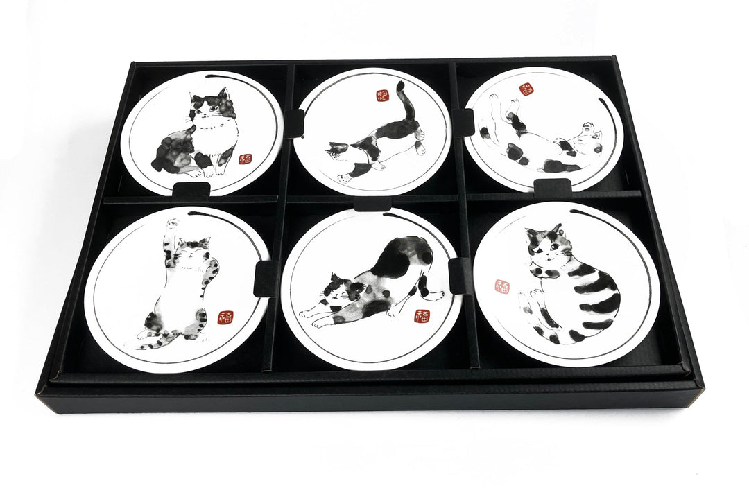 Manekineko Small Plate Set