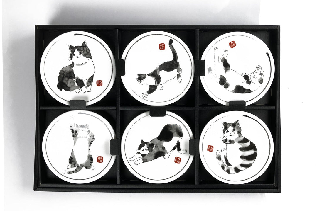 Manekineko Small Plate Set